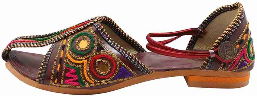 shopeetown RAJWADI Women s Mojaris For Women Buy shopeetown