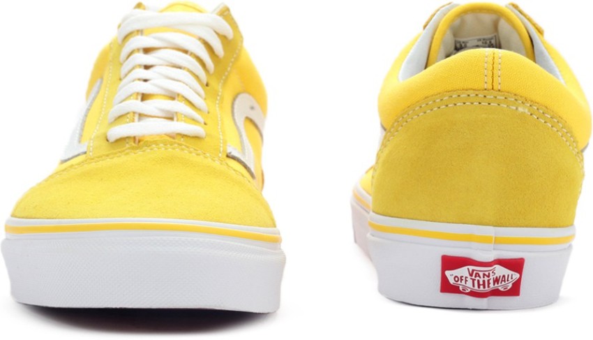 Old school 2025 vans yellow