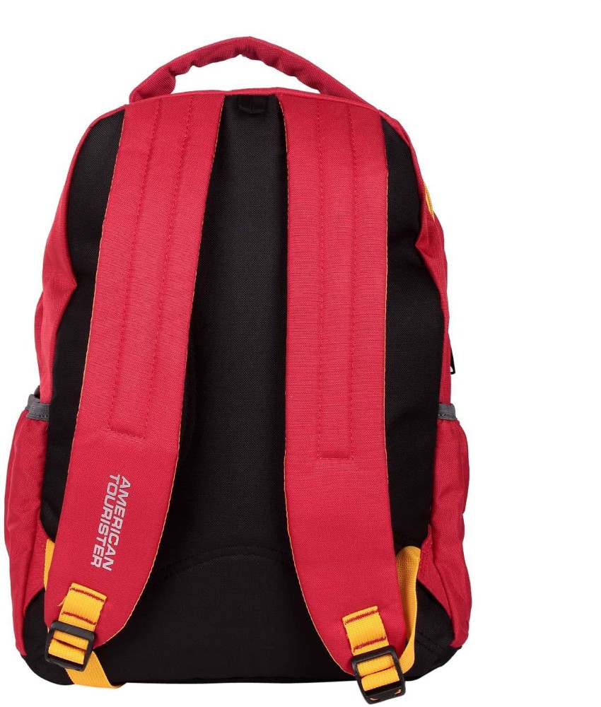 American tourister backpack outlet red