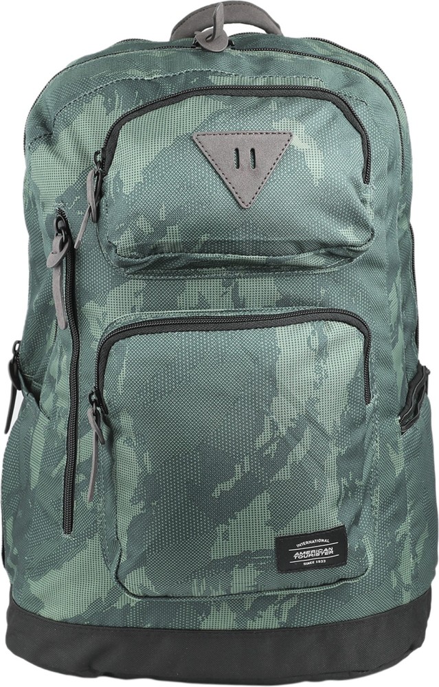 AMERICAN TOURISTER Snap 02 30 L Laptop Backpack Green Price in India Flipkart