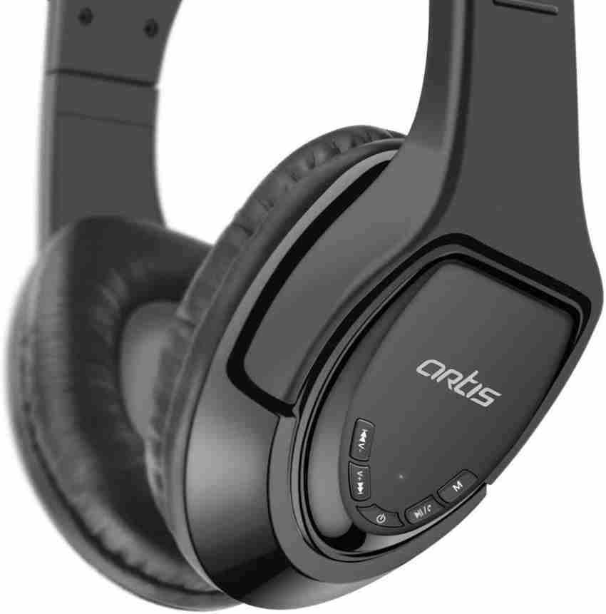 artis BH180M Bluetooth Headphone with Mic. FM Radio Micro SD