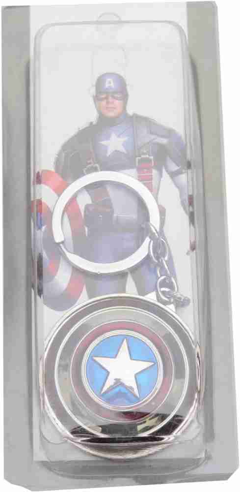 Captain America Shield Rakhi  Avengers Metal Rakhi - Pin It Up