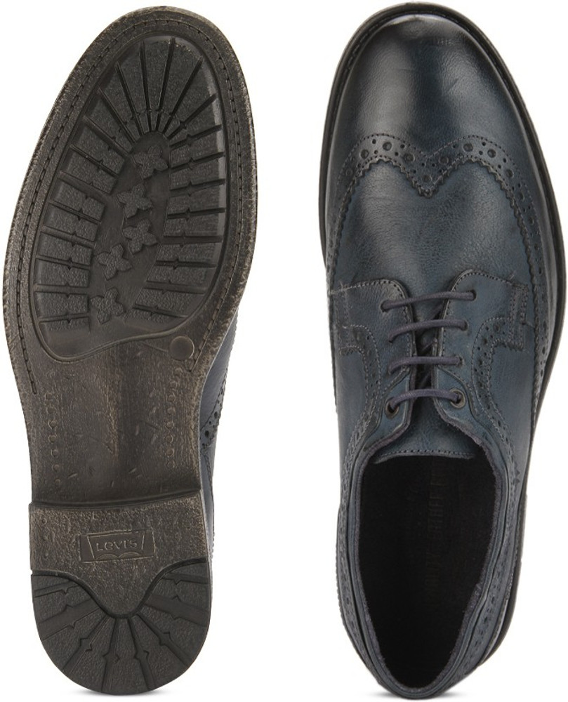 LEVI S Brogues Corporate Casuals For Men Buy Indigo Color LEVI S Brogues Corporate Casuals For Men Online at Best Price Shop Online for Footwears in India Flipkart