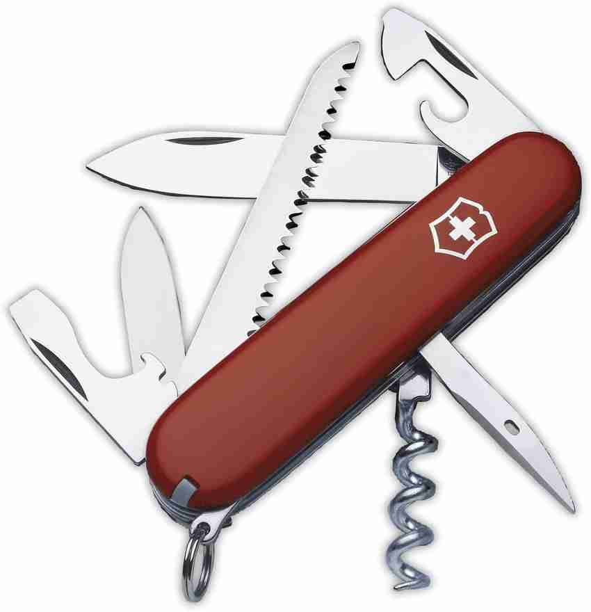 Flipkart Victorinox 3.3613 Camper Matt Finish 13 Function Multi Utility Swiss Knife Swiss Card