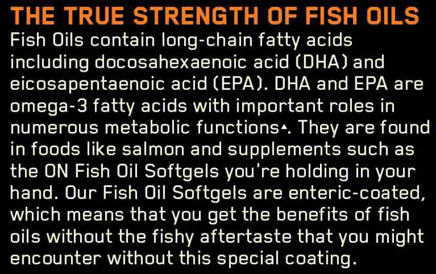 Optimum Nutrition Fish Oil 300 mg
