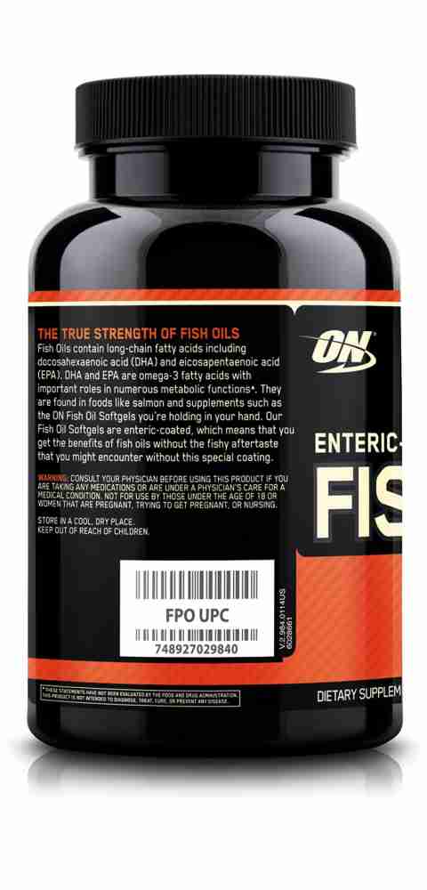 Optimum Nutrition Fish Oil Price in India - Buy Optimum Nutrition Fish Oil  online at