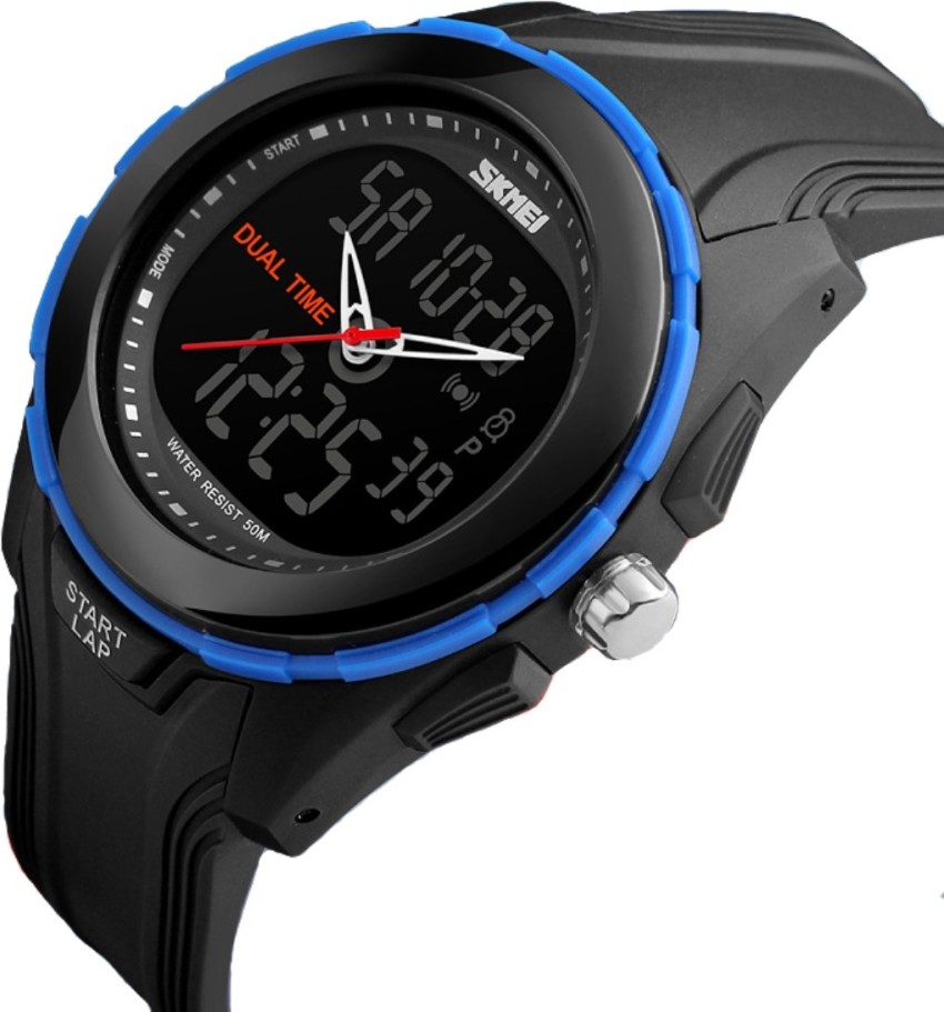 SKMEI Sports Analog Digital Watch For Boys Girls Buy SKMEI Sports Analog Digital Watch For Boys Girls Gadin 1157 Blue Online at Best Prices in India Flipkart