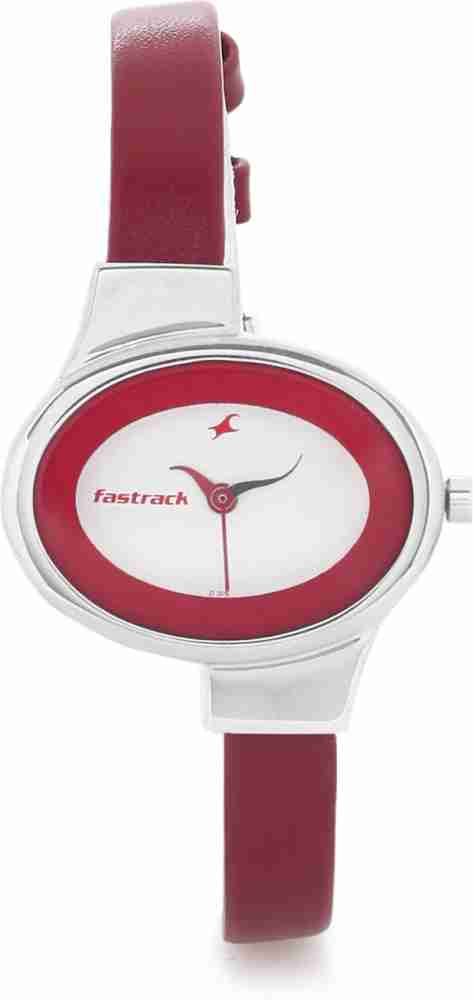 Fastrack red colour clearance watch