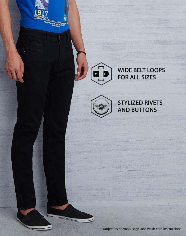 METRONAUT by Flipkart Slim Men Black Jeans - Buy BLACK METRONAUT by  Flipkart Slim Men Black Jeans Online at Best Prices in India