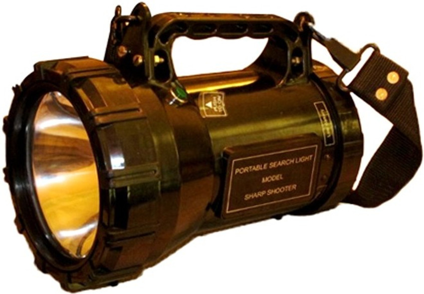FOS Solar Army Search Light Range 1 Km. 55W Halogen Dual