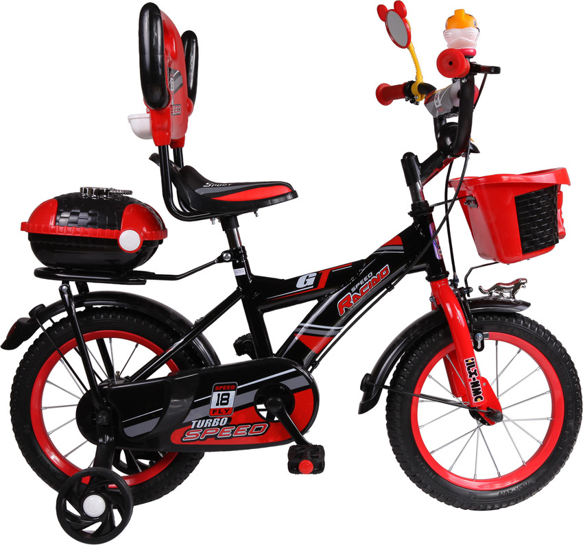 HLX-NMC KIDS BICYCLE BLACK/RED 16 T (inch) Recreation Cycle Price in India  - Buy HLX-NMC KIDS BICYCLE BLACK/RED 16 T (inch) Recreation Cycle online at  Flipkart.com