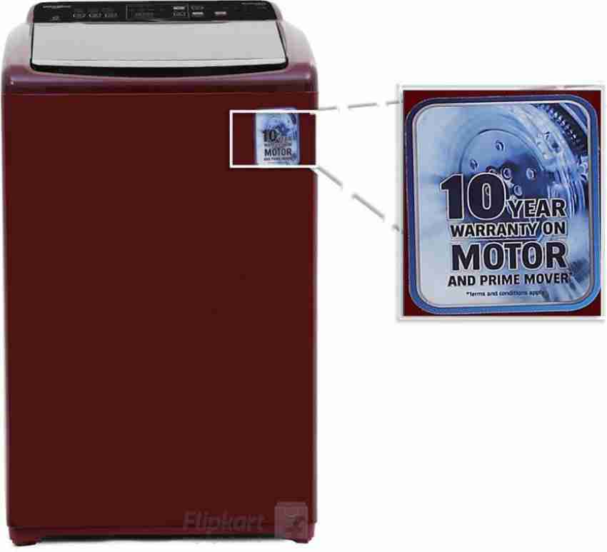 whirlpool washing machine 7.5 kg flipkart