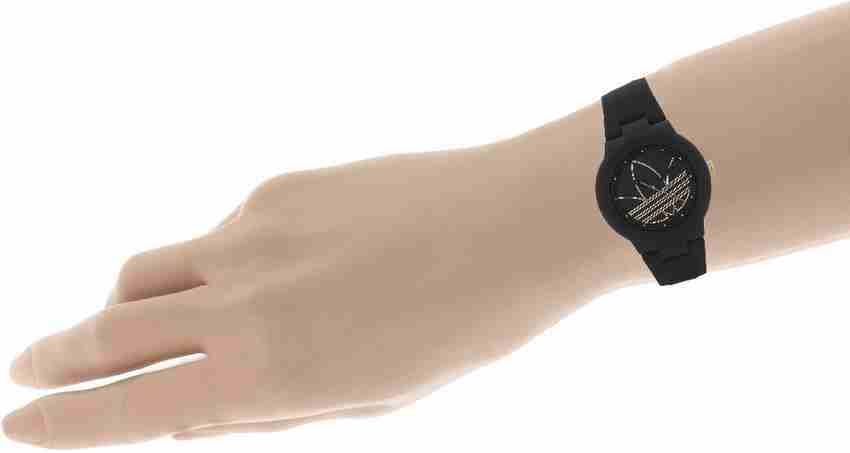 Adidas originals adh3013 black silicone watch cheap