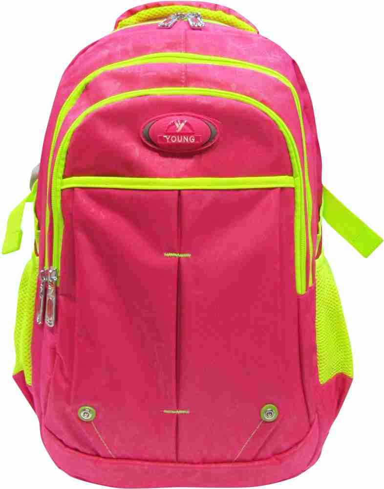 Flipkart Young Young 30L Pink Casual Waterproof Light Weight