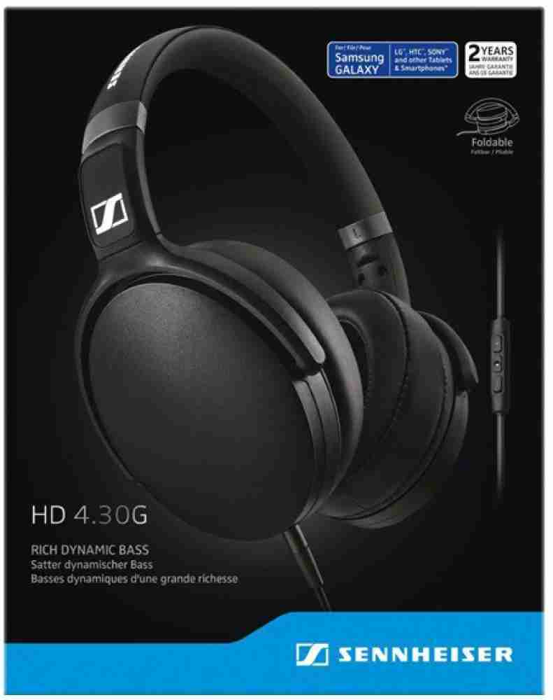 Sennheiser HD 4.30G Wired without Mic Headset Price in India