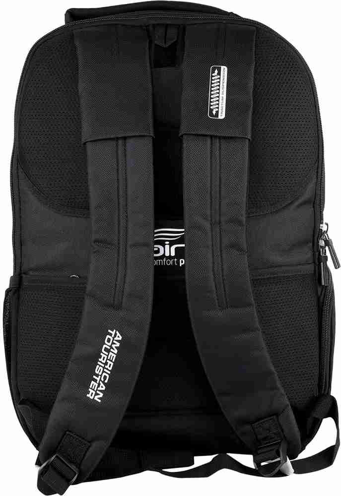 AMERICAN TOURISTER LOGIX 01 BLACK 2017 28 L Laptop Backpack BLACK Price in India Flipkart
