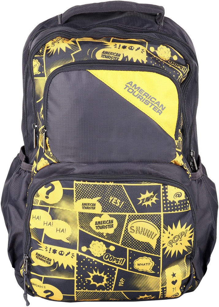 AMERICAN TOURISTER DOODLE 03 GREY 2017 28 L Backpack GREY Price in India Flipkart