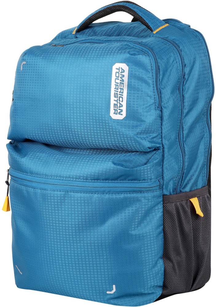 AMERICAN TOURISTER DODGE 03 BLUE 2017 28 L Laptop Backpack CP BLUE Price in India Flipkart