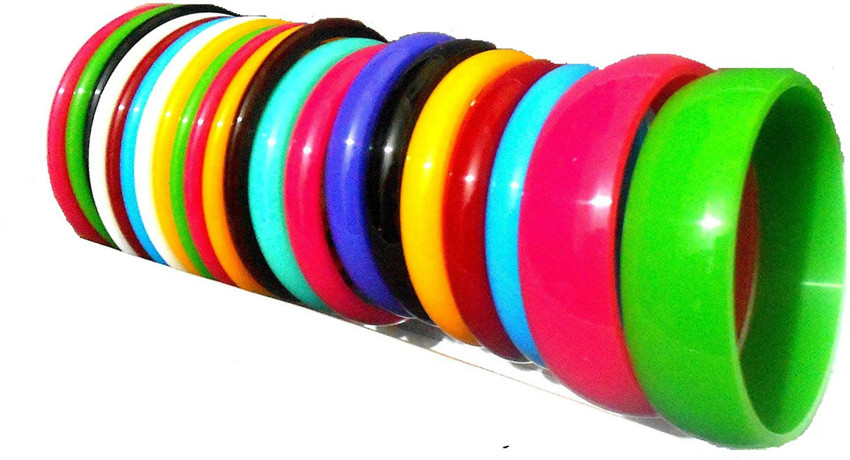 Chunky plastic bangles sale