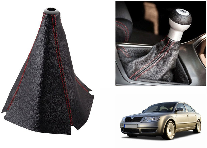 Speedwav Leatherette Cover for Skoda Superb Car Gear Lever Price