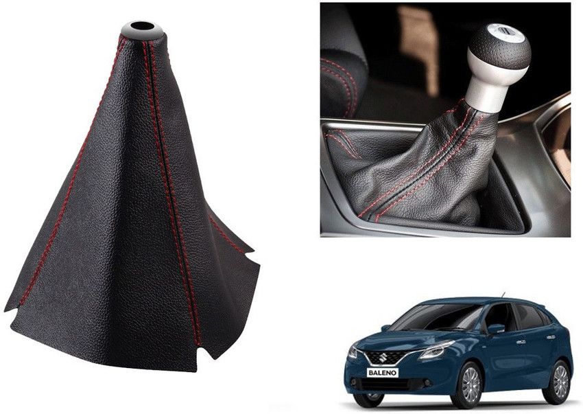 Car gear lever online leatherette cover