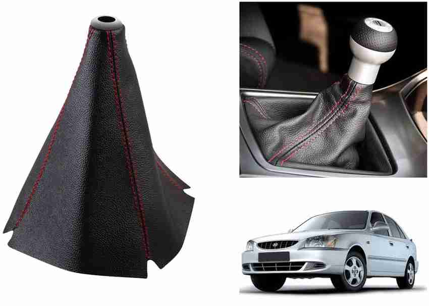 Speedwav Leatherette Cover for Hyundai Accent Car Gear Lever