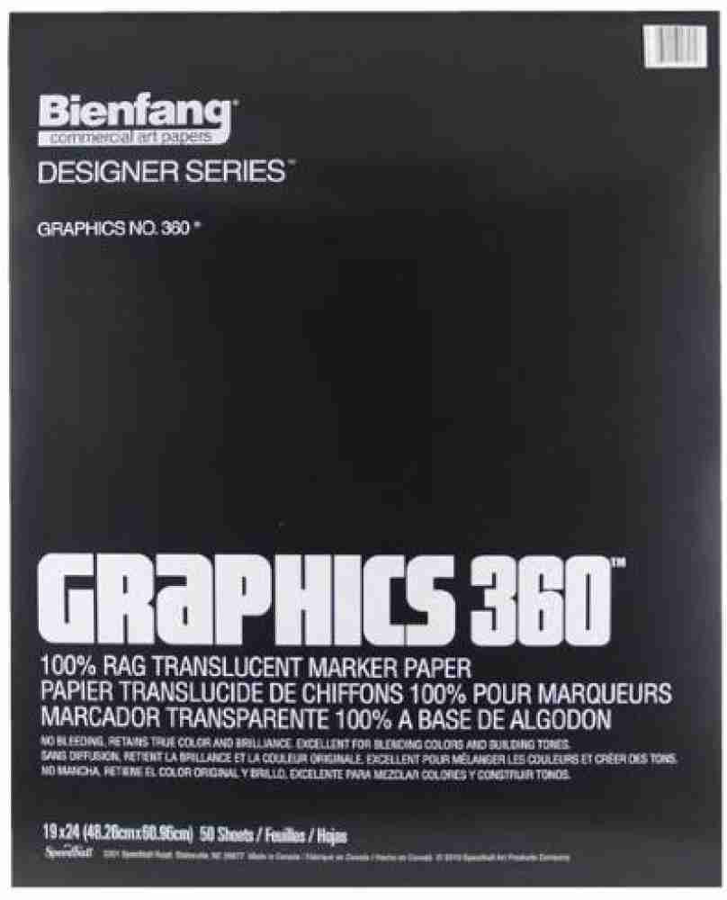 Bienfang Graphics 360 Translucent Marker Paper