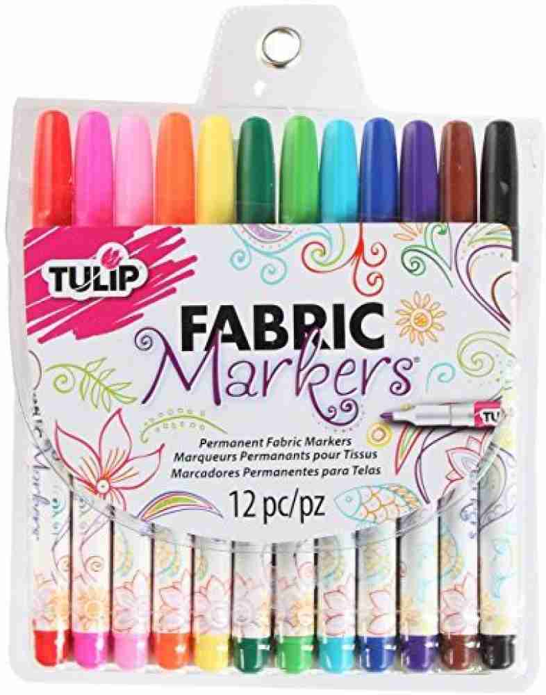 Tulip Rainbow Permanent Fabric Markers 20