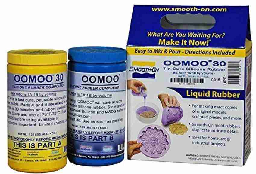 Smooth-On Oomoo 25 Silicone Rubber, 2.8 lbs