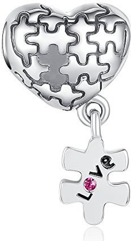 Puzzle top pandora charm