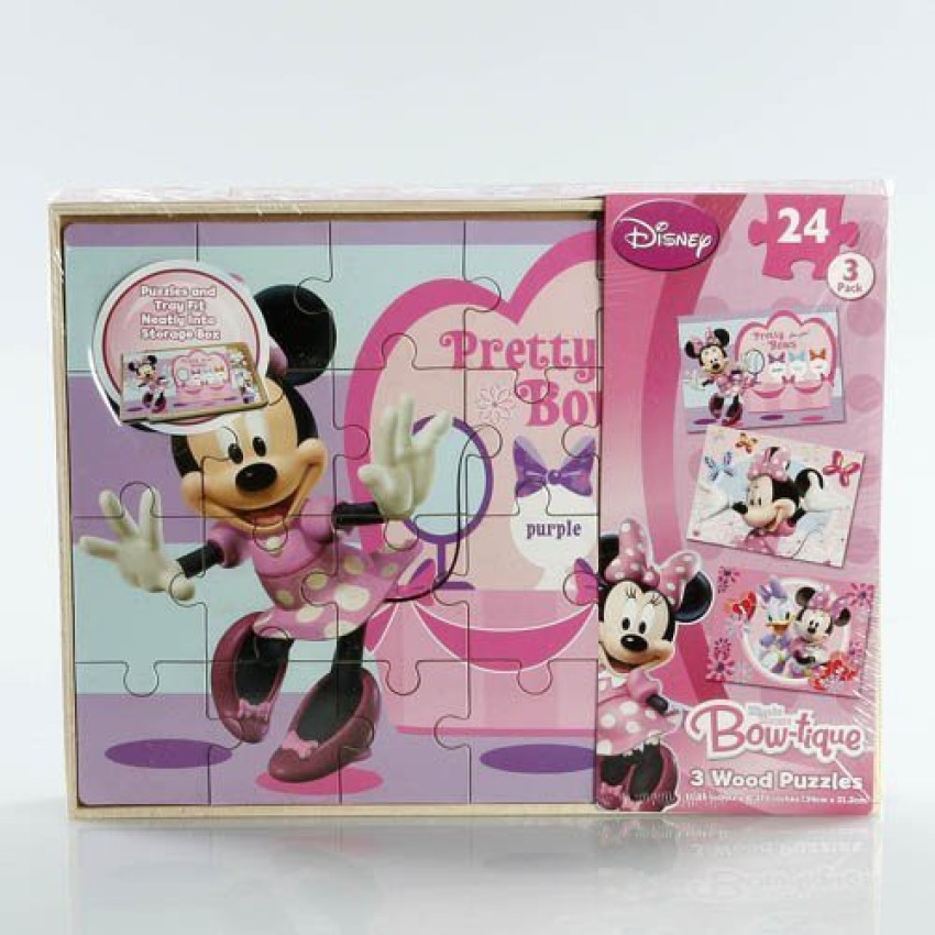 DISNEY Minnie Mouse Bowtique 24 Piece Puzzle - Minnie Mouse Bowtique 24  Piece Puzzle . Buy Minnie Mouse toys in India. shop for DISNEY products in  India.