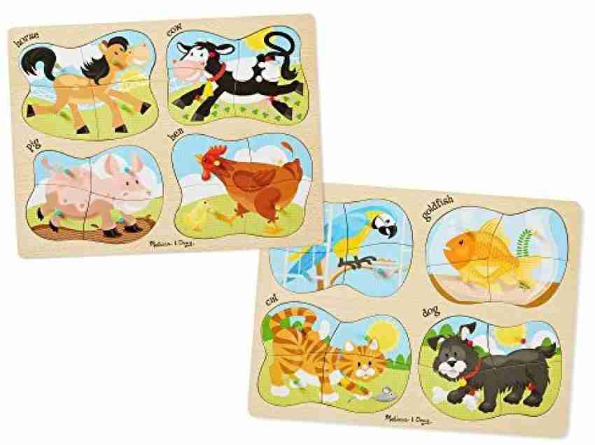 Melissa & Doug Peg Puzzle - Pets