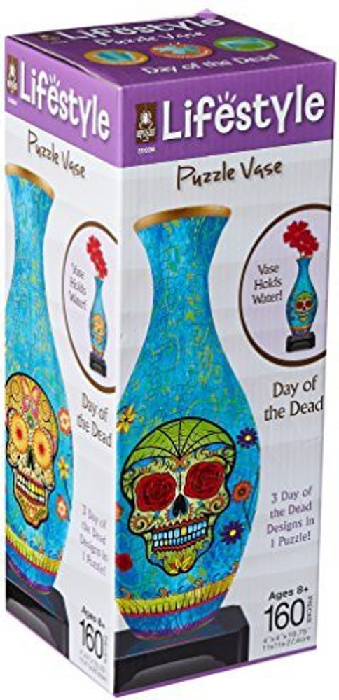 Bepuzzled 3D Puzzle Vase Day Of The Dead 3D Puzzle Vase Day Of
