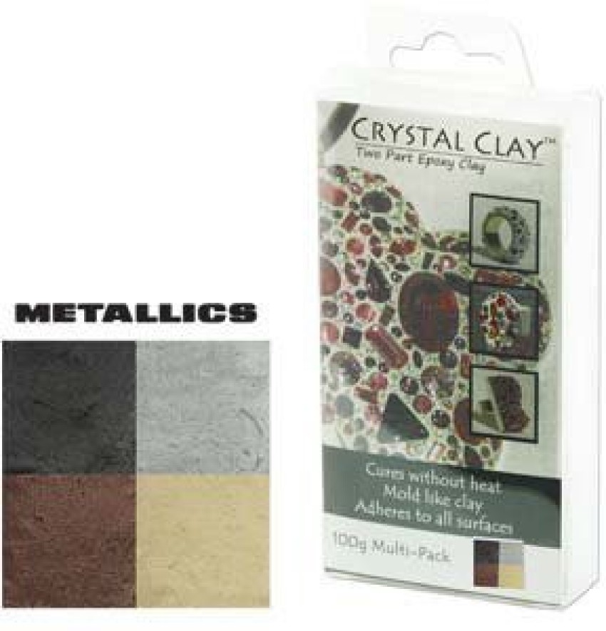 Crystal Clay 2Part Epoxy Clay Kit Black 50g