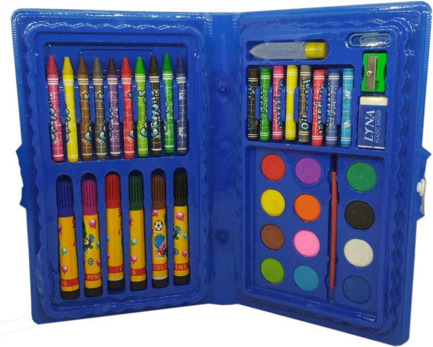 ZOMAARK Colors Box Color PencilCrayons Water Color Sketch Pens Set Of  46 Pieces Randoms  Amazonin Home  Kitchen