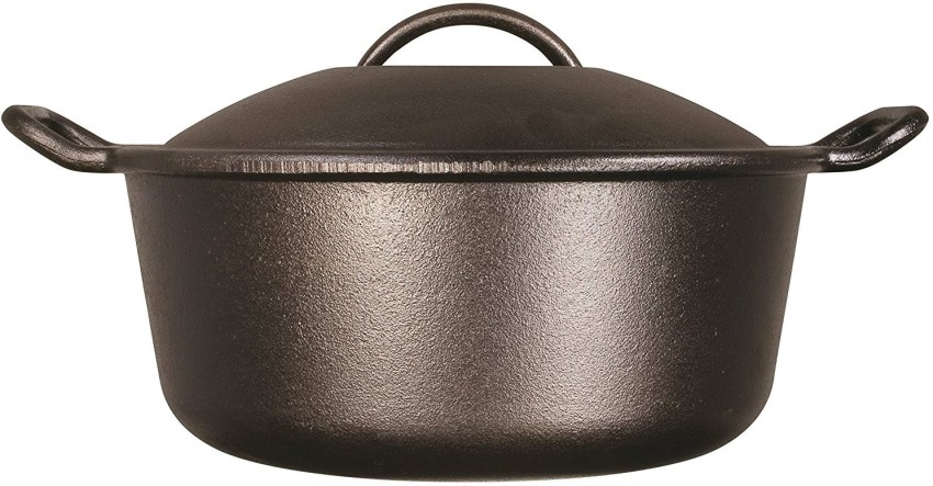 Lodge Pro Logic Cast Iron 5 qt. Double Dutch Oven