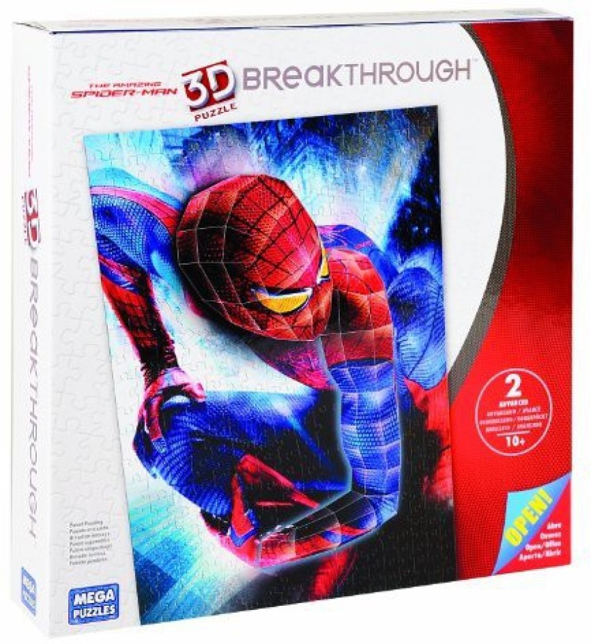 Mega Puzzles Breakthrough Level Three Spiderman Puzzle - Breakthrough Level  Three Spiderman Puzzle . Buy Spiderman toys in India. shop for Mega Puzzles  products in India.