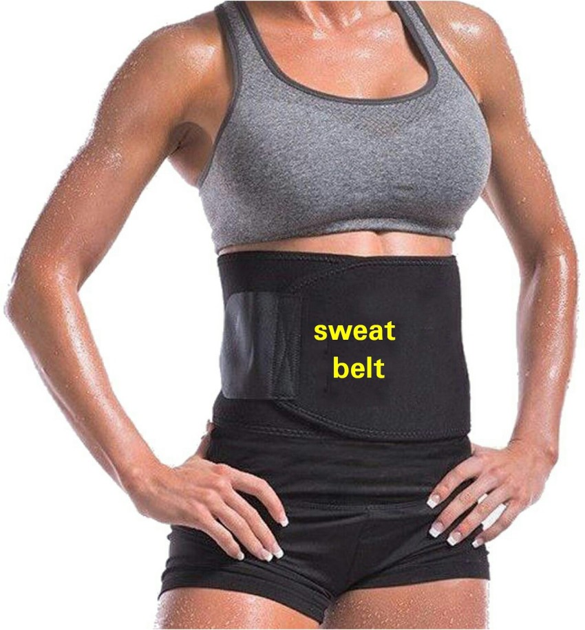 HUSB Sweat Belt With Black Bag Fat Loss and Best Sweat Belt For