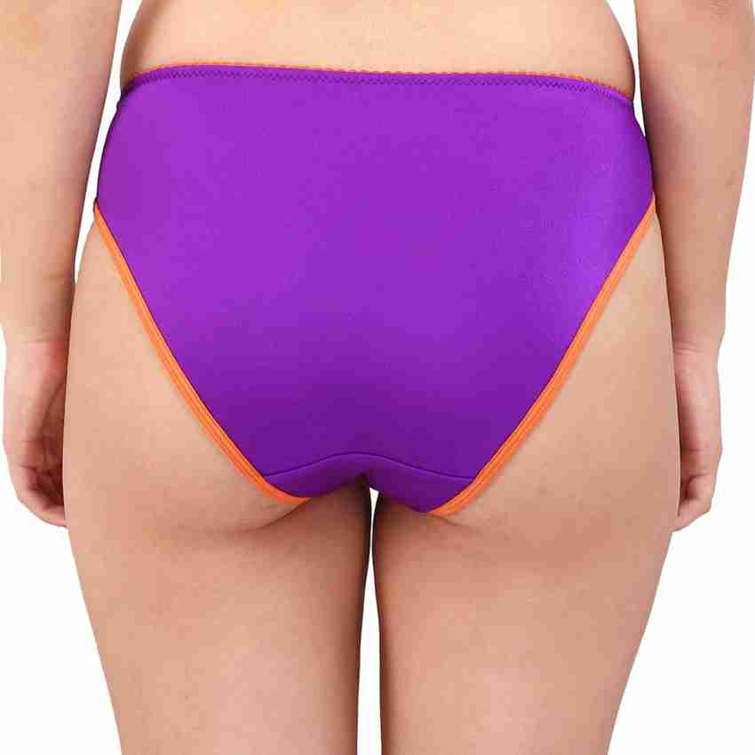 Buy Bralux Women's Cherry Purple Color Panty (Purple_M) at