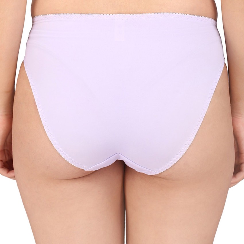Buy Bralux Women's Cherry Purple Color Panty (Purple_M) at