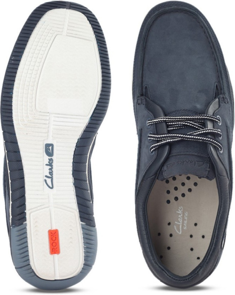 CLARKS ORSON LACE NAVY Driving Shoes For Men Buy Navy Color