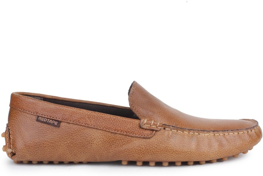 Red tape tan sales loafers