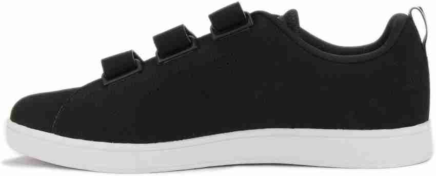 Adidas neo vs advantage clean cmf black sneakers hotsell