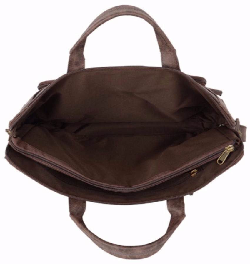 Baggit 15 inch Laptop Messenger Bag Brown Price in India
