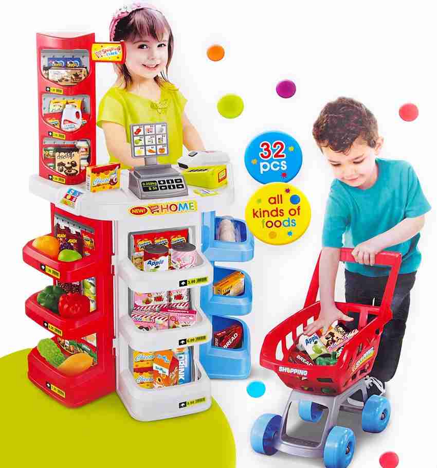 Darling Toys Supermarket Home Play Set for Kids Educational and