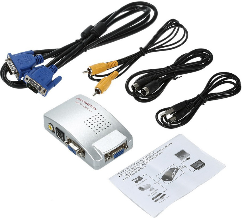 TERABYTE TV out Cable VGA to AV TERABYTE Flipkart