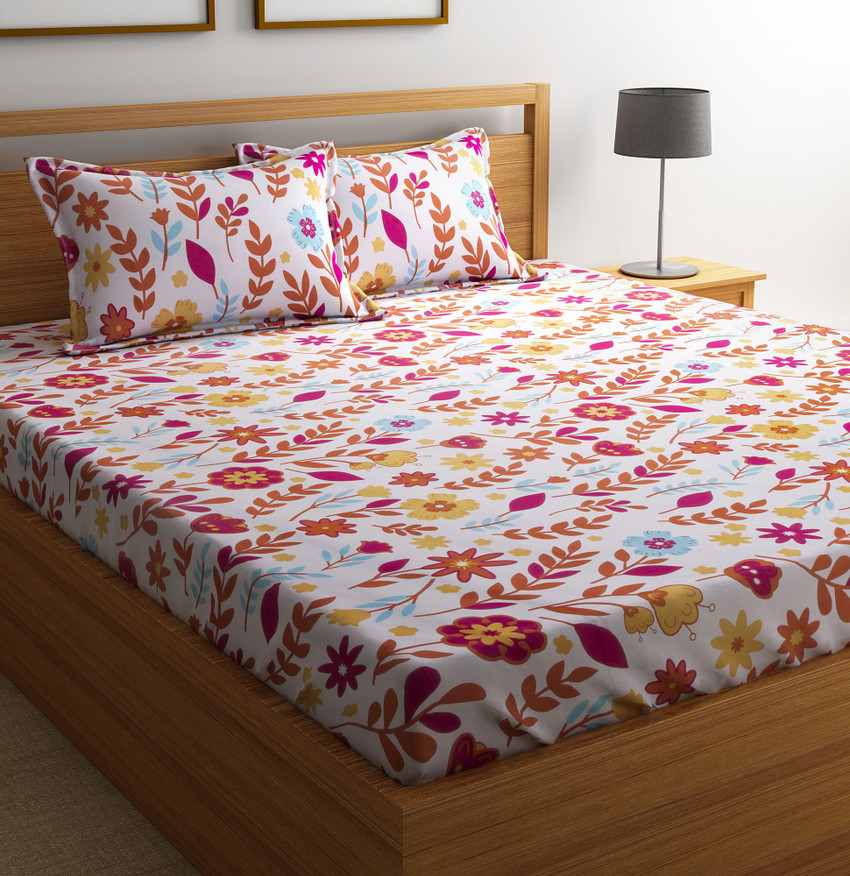 Flipkart double sales bed sheet