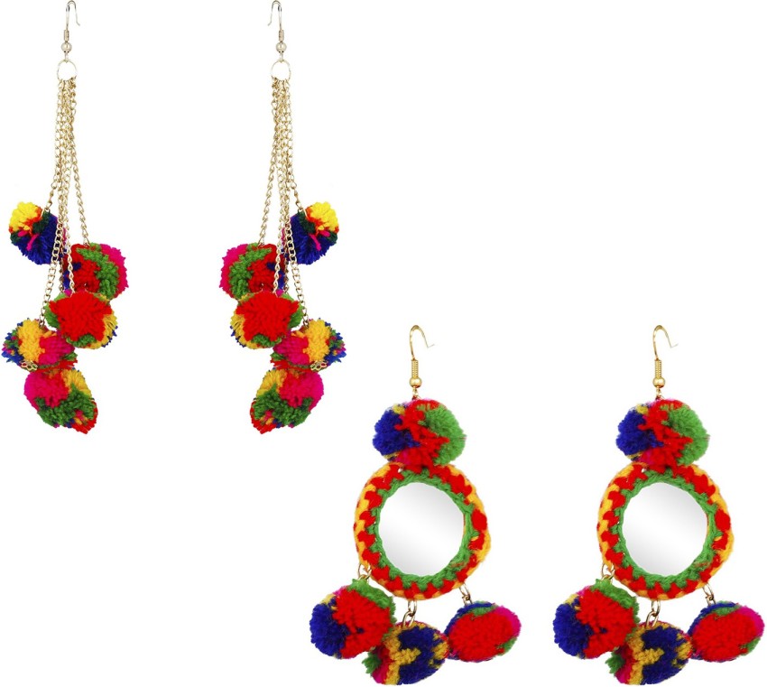 Pom pom hot sale earrings flipkart