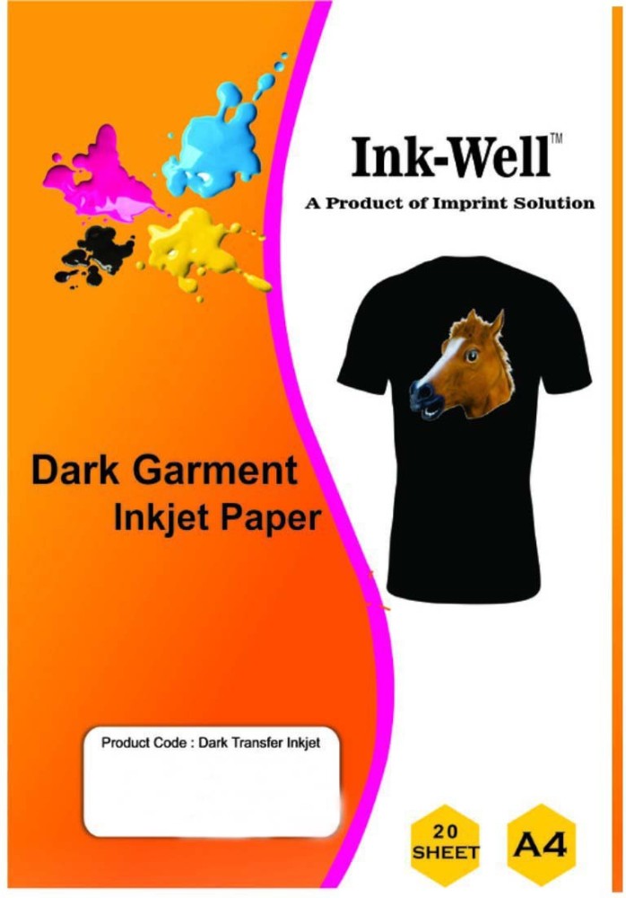 Dark Inkjet Transfer Paper, Size: A4, GSM: 75 Microns at Rs 50/sheet in  Bhiwandi