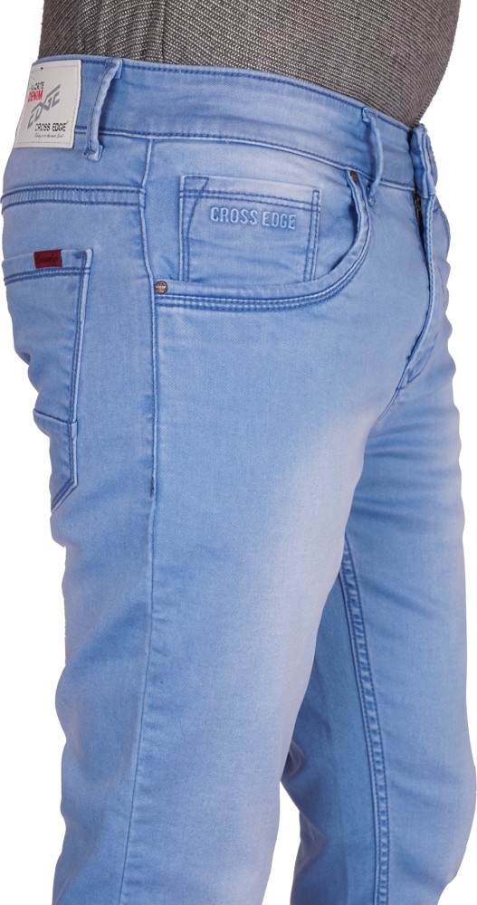 Crossedge Regular Men Light Blue Jeans - Buy Crossedge Regular Men